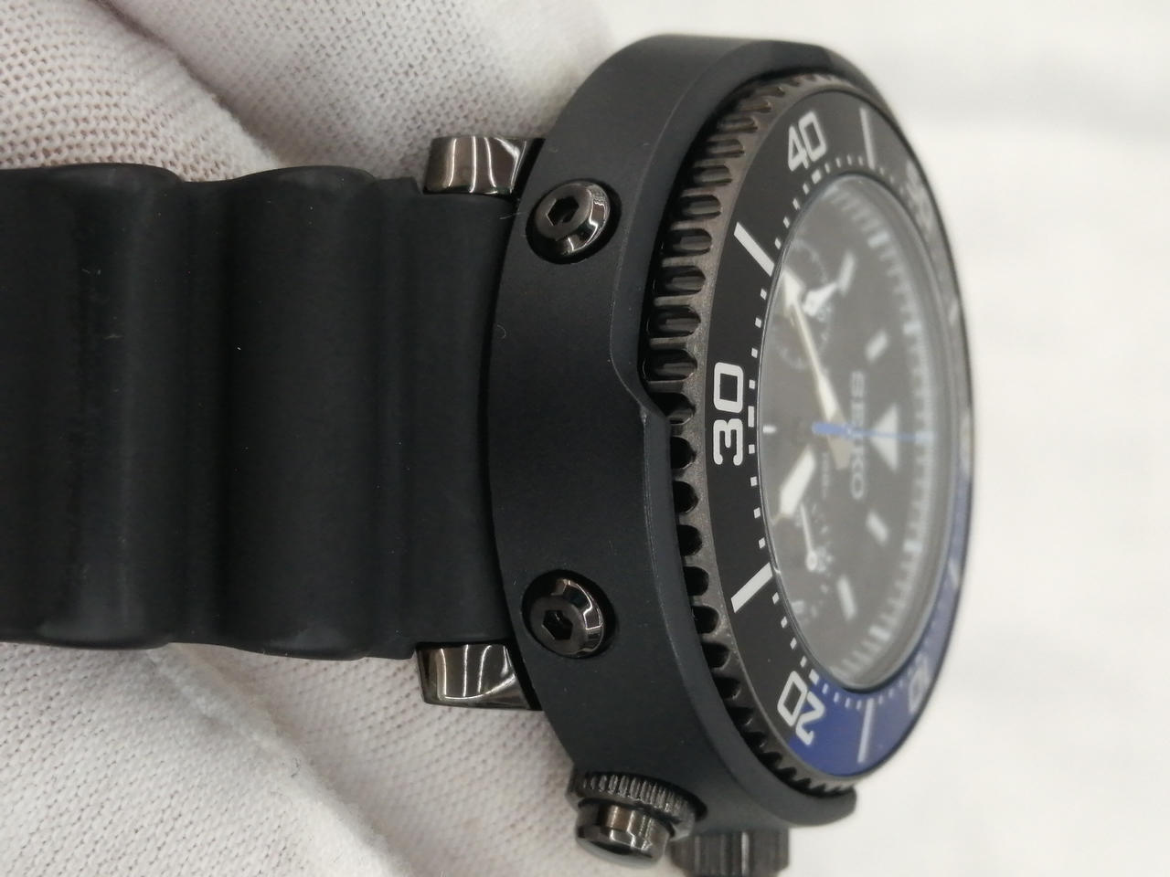 SEIKO Watch Prospex Model Number: V175-0EC0 Diver Scuba w/Box Used in Japan