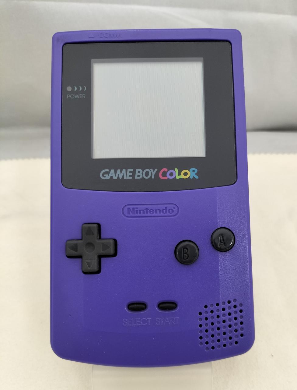 Nintendo Game Boy Color CGB-S-PUA Purple w/box Used in Japan F/S