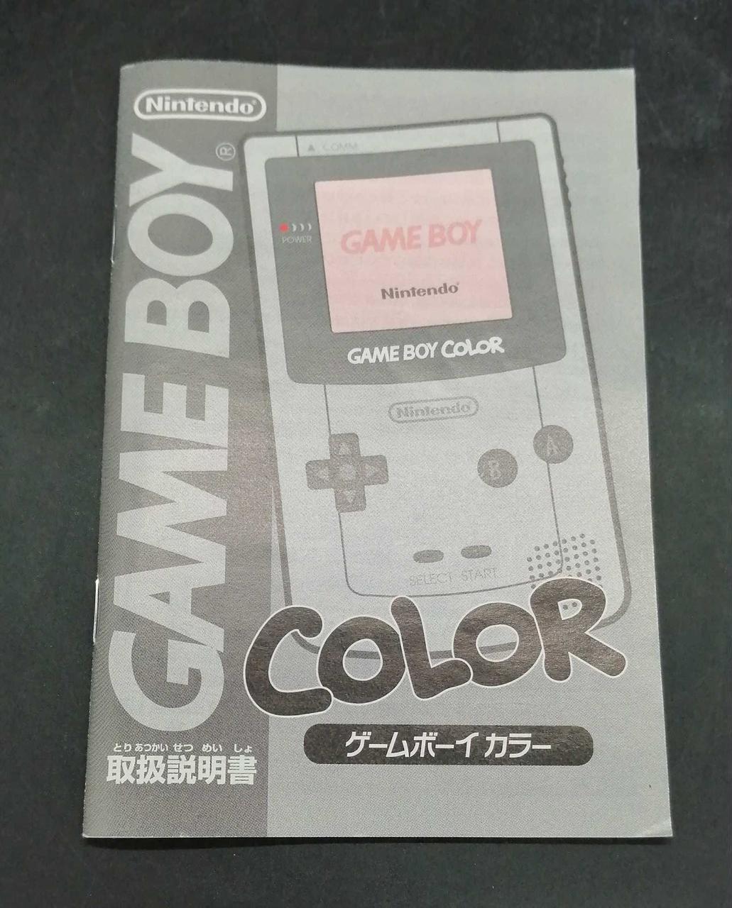 Nintendo Gameboy Color CGB-001 Purple Used in Japan F/S