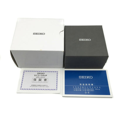 Seiko Watch Chronograph MODELLISTA Special Edition SBPY171 Used in Japan F/S