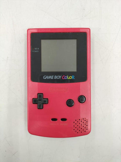 Nintendo Gameboy Color Red CGB-001 Used in Japan F/S