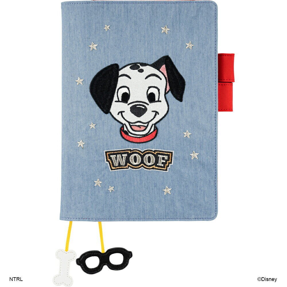 Hobonichi Notebook Cover A5 Cousin Size 101 Dalmatians WOOF From Japan F/S