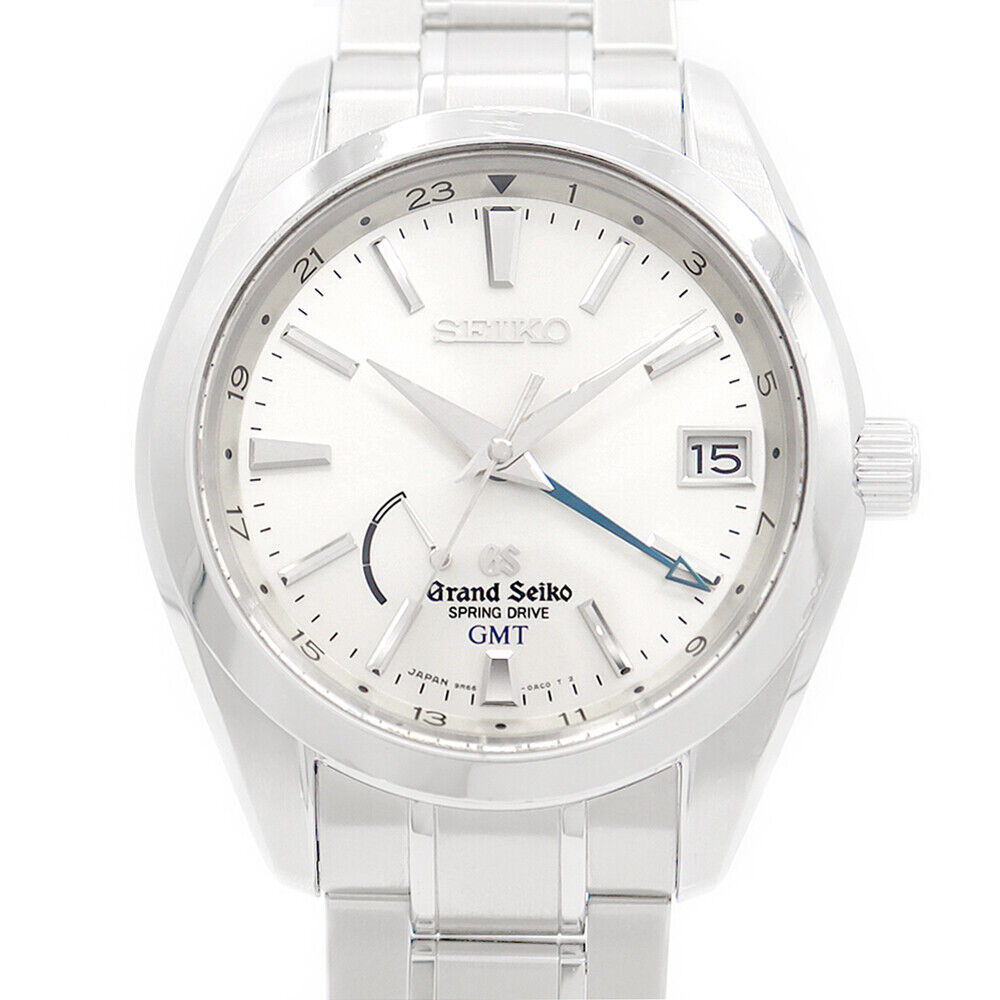 Grand Seiko Spring Drive GMT SBGE005 Date Men's Automatic Used in Japan F/S