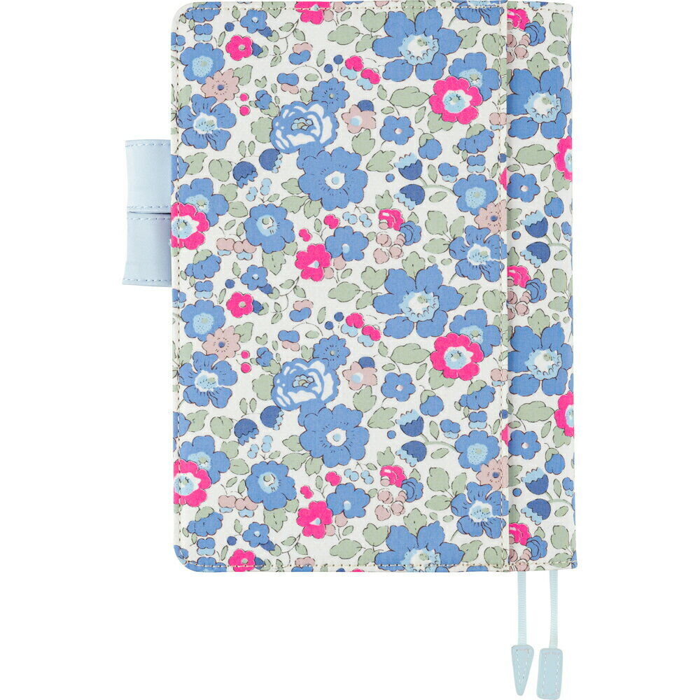 Hobonichi Notebook Cover A5 Cousin Size LIBERTY FABRICS Betsy Neon blue F/S