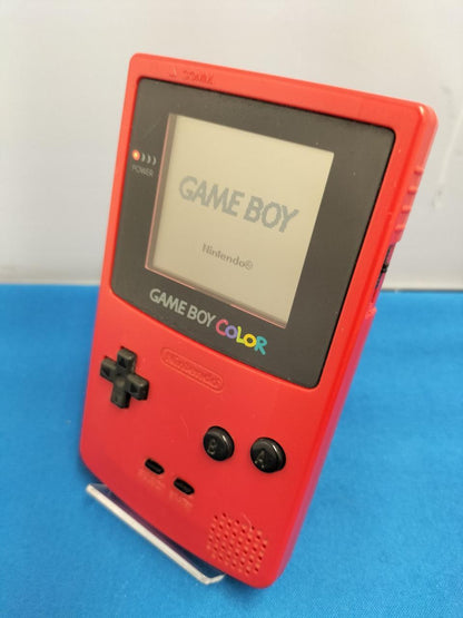 Nintendo Gameboy Color Red CGB-001 Used in Japan