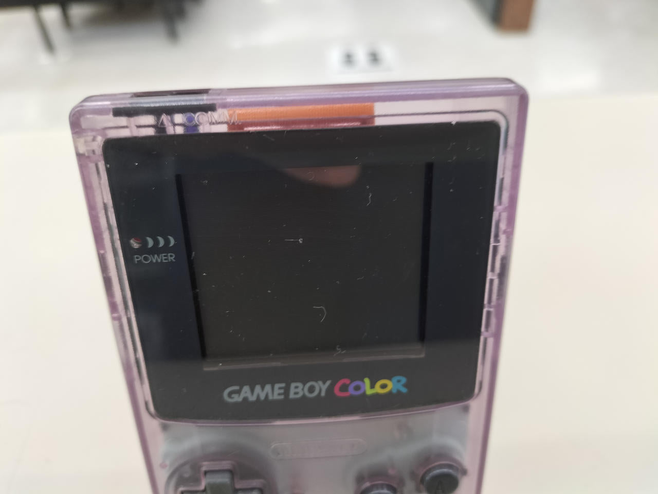 NINTENDO model number: CGB-001 Game Boy Color Used in Japan F/S