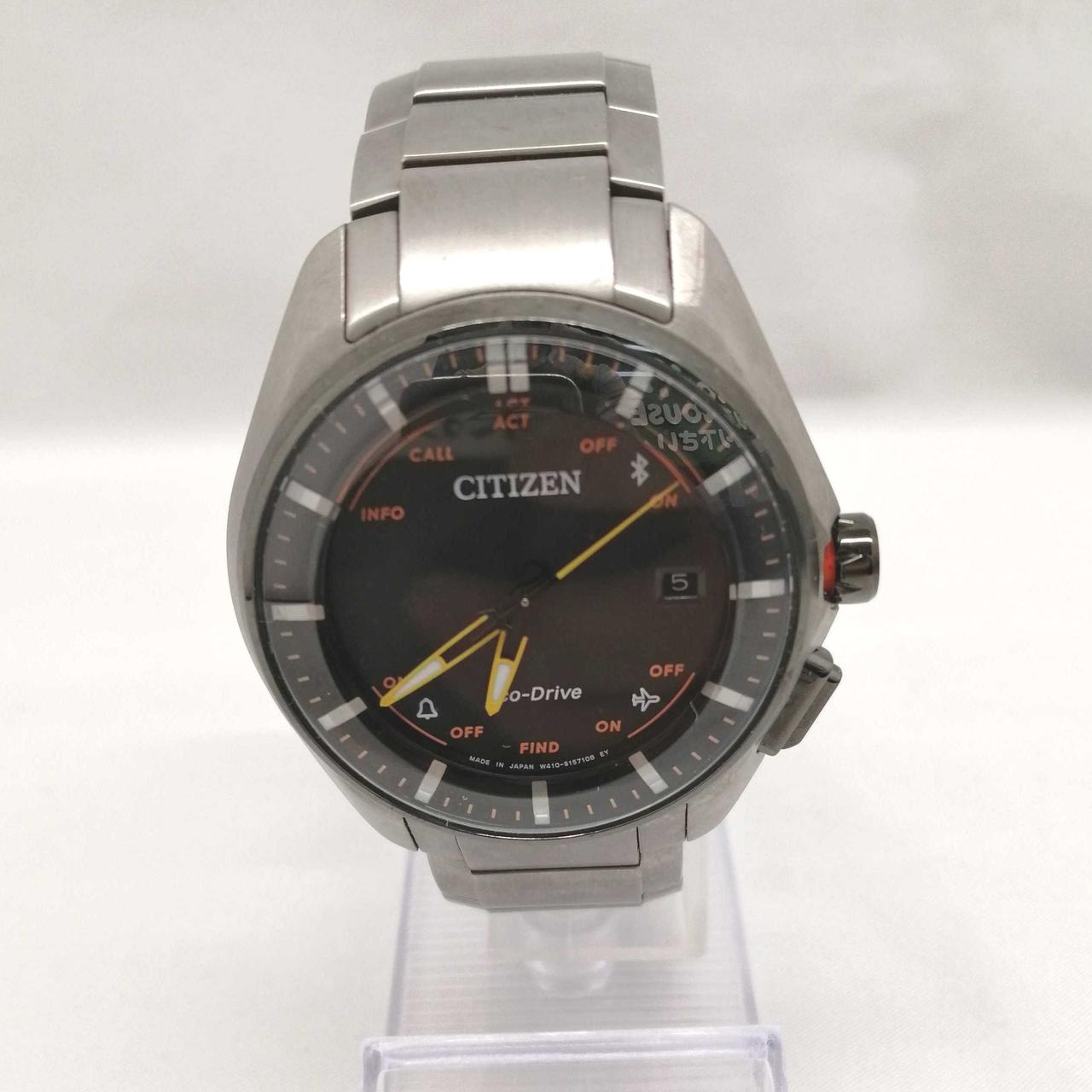 Citizen Watch Eco Drive Bluetooth Solar Radio Wave W410-S114179 Used in Japan