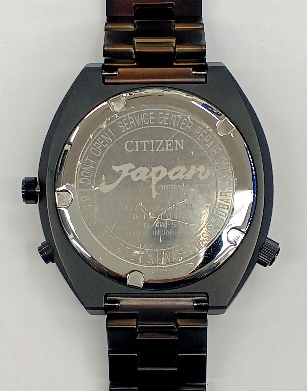 Citizen Eco Drive National Soccer Team Officially Licensed Watch V010-6598H Used