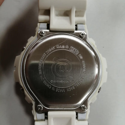 Casio Watch G-Shock × BE@RBRICK  White DW-6900MT Used in Japan