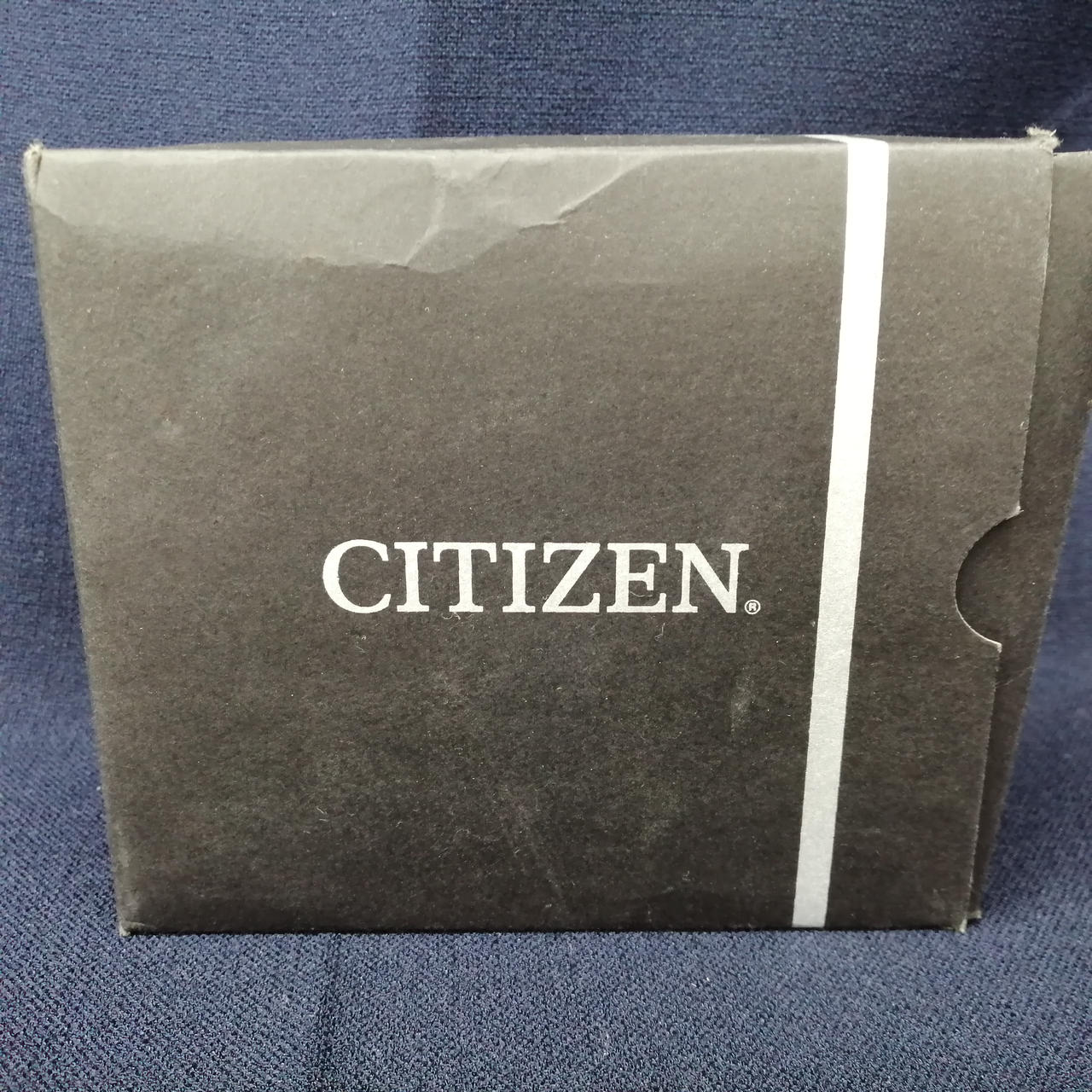 Citizen Watch Eco Drive Chronograph SS Solar E820-SO98173 Used in Japan