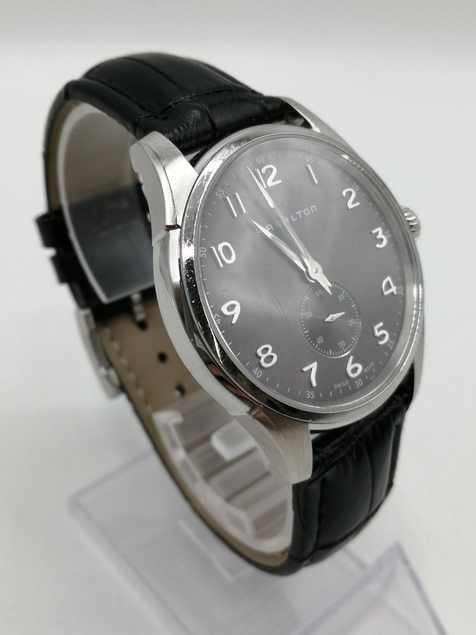 Hamilton Watch Jazzmaster Quartz SS H384110 Used in Japan