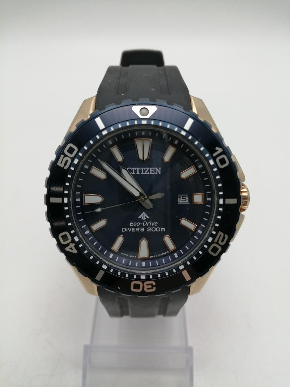 Citizen Watch Ster Eco Drive Diver Solar E168-003FR08 Used in Japan