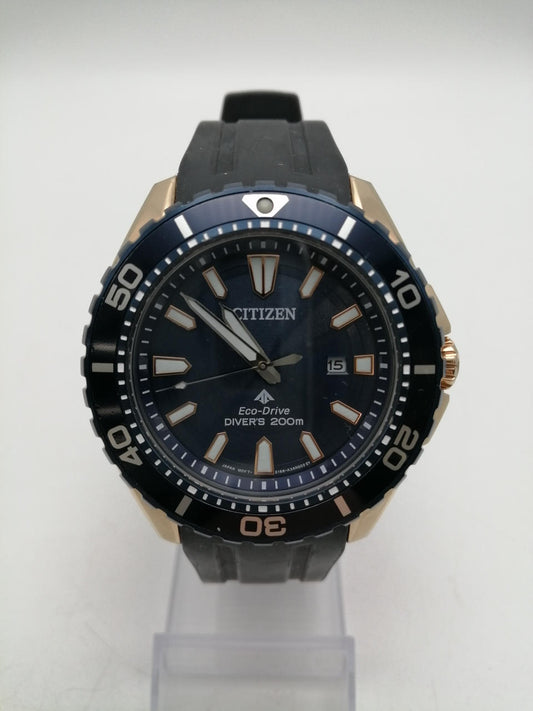 Citizen Watch Ster Eco Drive Diver Solar E168-003FR08 Used in Japan