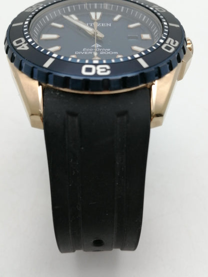 Citizen Watch Ster Eco Drive Diver Solar E168-003FR08 Used in Japan