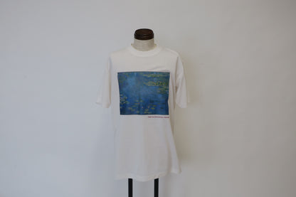 T-shirts printed on recycled fabric with Monet's Waterlilies Limited of 30 from the Ohara Museum of Art Japan
