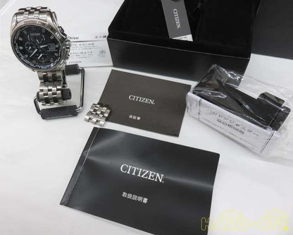 Citizen Watch Eco Drive AT9060-54L Used in Japan