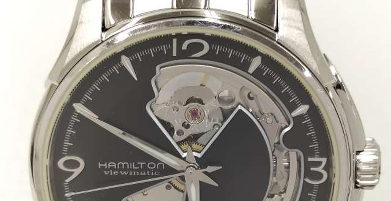 Hamilton Watch H32565135 Open Heart Auto Jazzmaster Used in Japan