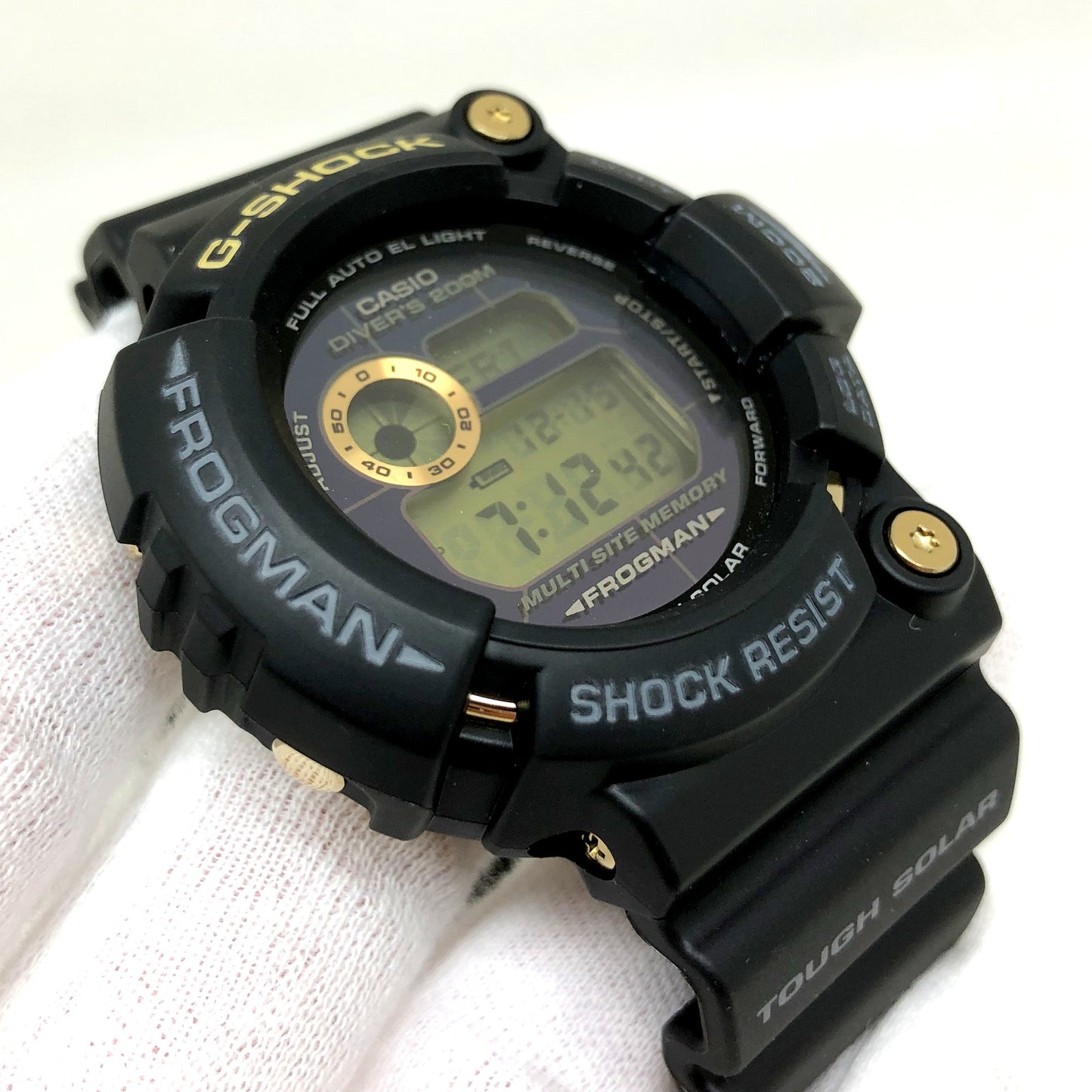 CASIO G-SHOCK Watch Frogman 25th Anniversary GW-225A-1JF Used in Japan