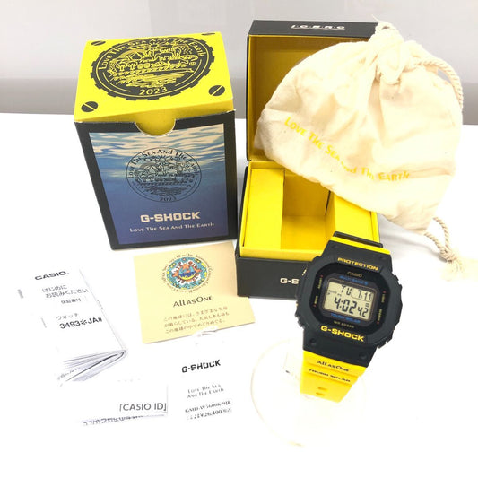 Casio Watch G-Shock Love The Sea And The Earth GMD-W5600K-9JR Used in Japan