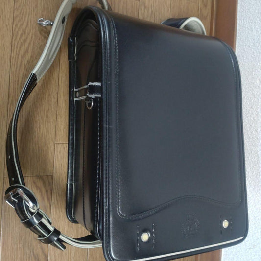Randoseru Japanese School Bag Kid's Backpack Mikihouse Black Used