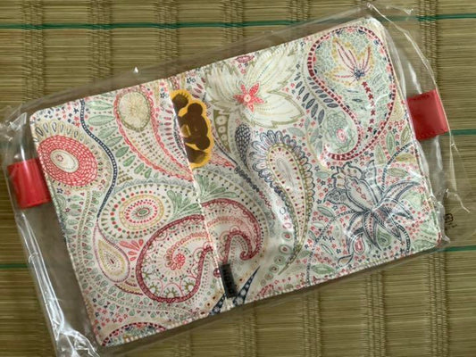 Hobonichi Notebook Cover A6 Original Size Liberty Paisley 2012 Used in Japan