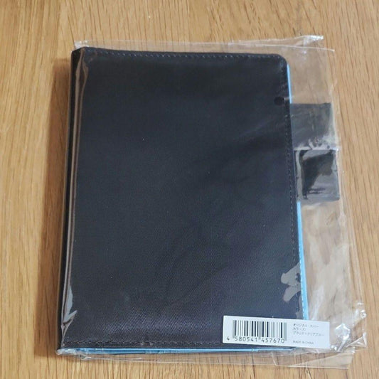 Hobonichi Techo Original Cover A6 Size Colors Black x Clear Blue Used in Japan