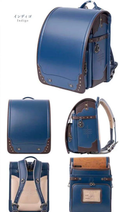 Randoseru Japanese School Bag Kid's Backpack LIRICO Indigo Blue Used
