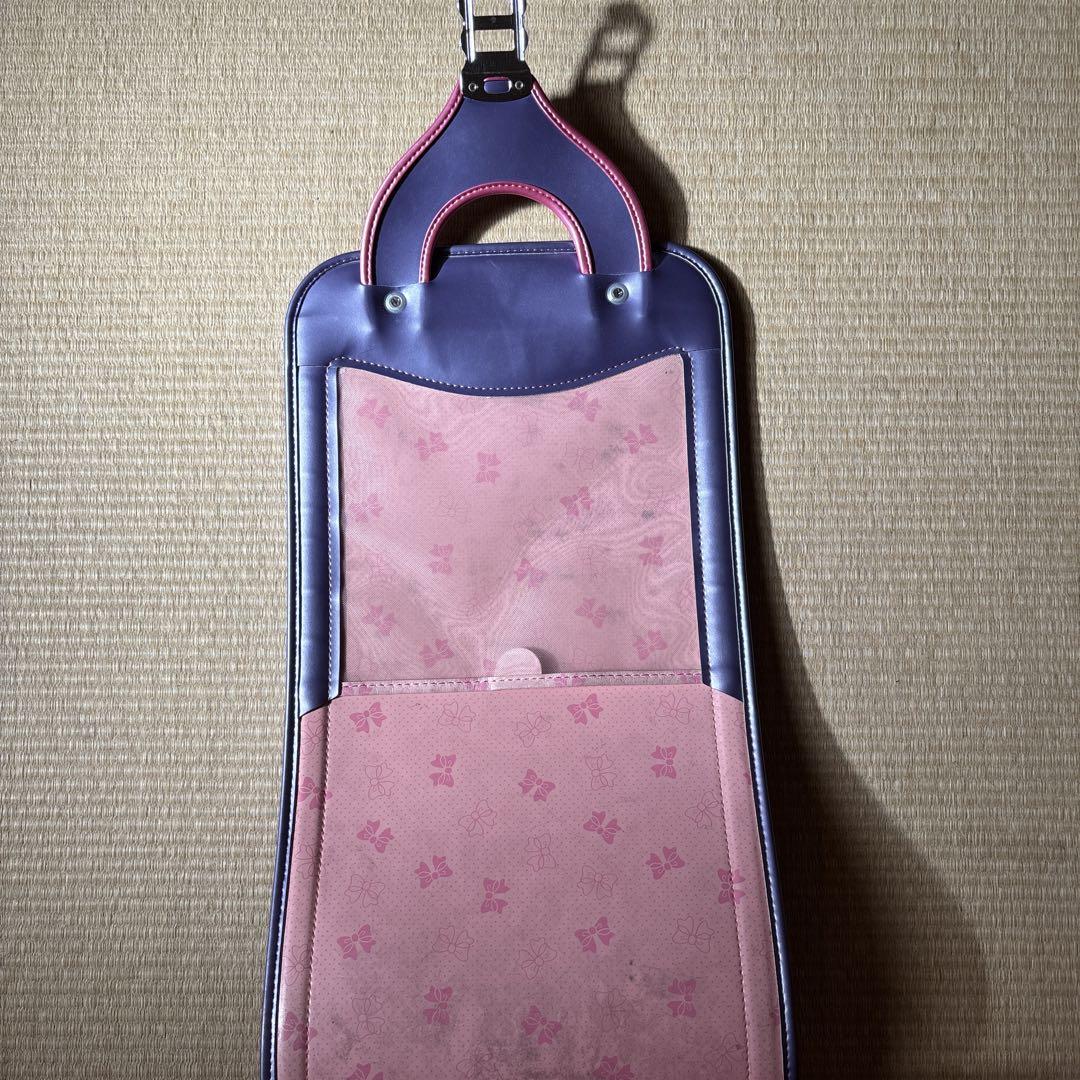 Randoseru Japanese School Bag Kid's Backpack Fuwarii Purple Used