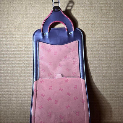 Randoseru Japanese School Bag Kid's Backpack Fuwarii Purple Used