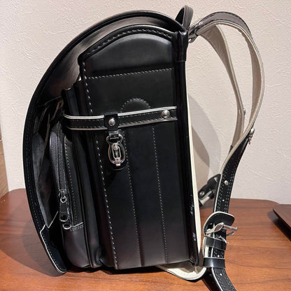 Randoseru Japanese School Bag Kid's Backpack Murase-Kaban Black Used