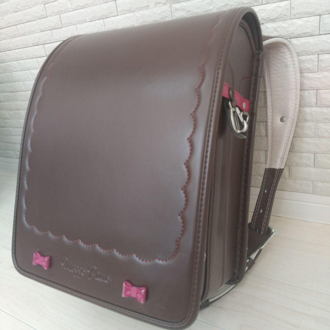 Randoseru Japanese School Bag Kid's Backpack Mezzo Piano Brown Used