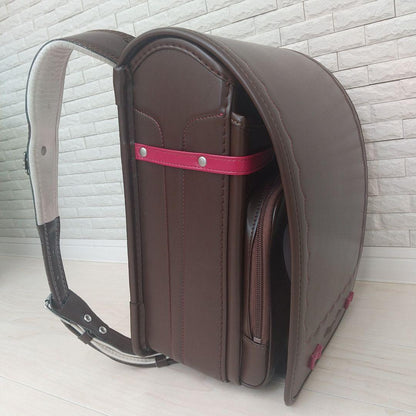 Randoseru Japanese School Bag Kid's Backpack Mezzo Piano Brown Used