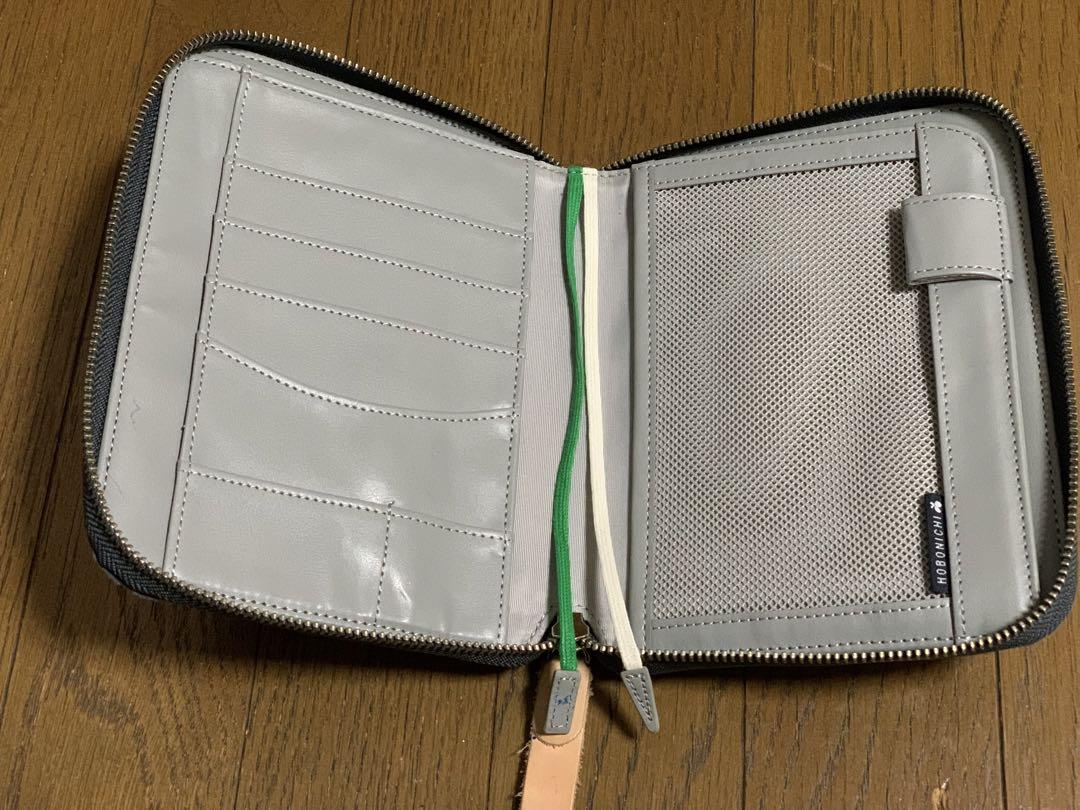 Hobonichi Notebook Cover A6 Original Size Mina Perhonen Zippers Used in Japan