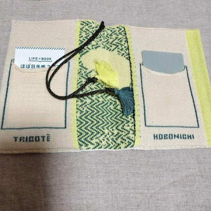 Hobonichi Notebook Cover A6 Original Size TRICOTÉ Knit up! Used in Japan