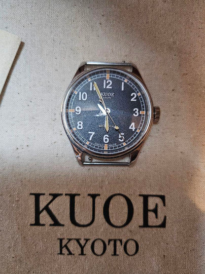 Near Mint Rare KUOE KYOTO OLD SMITH Military Watch Used in Japan