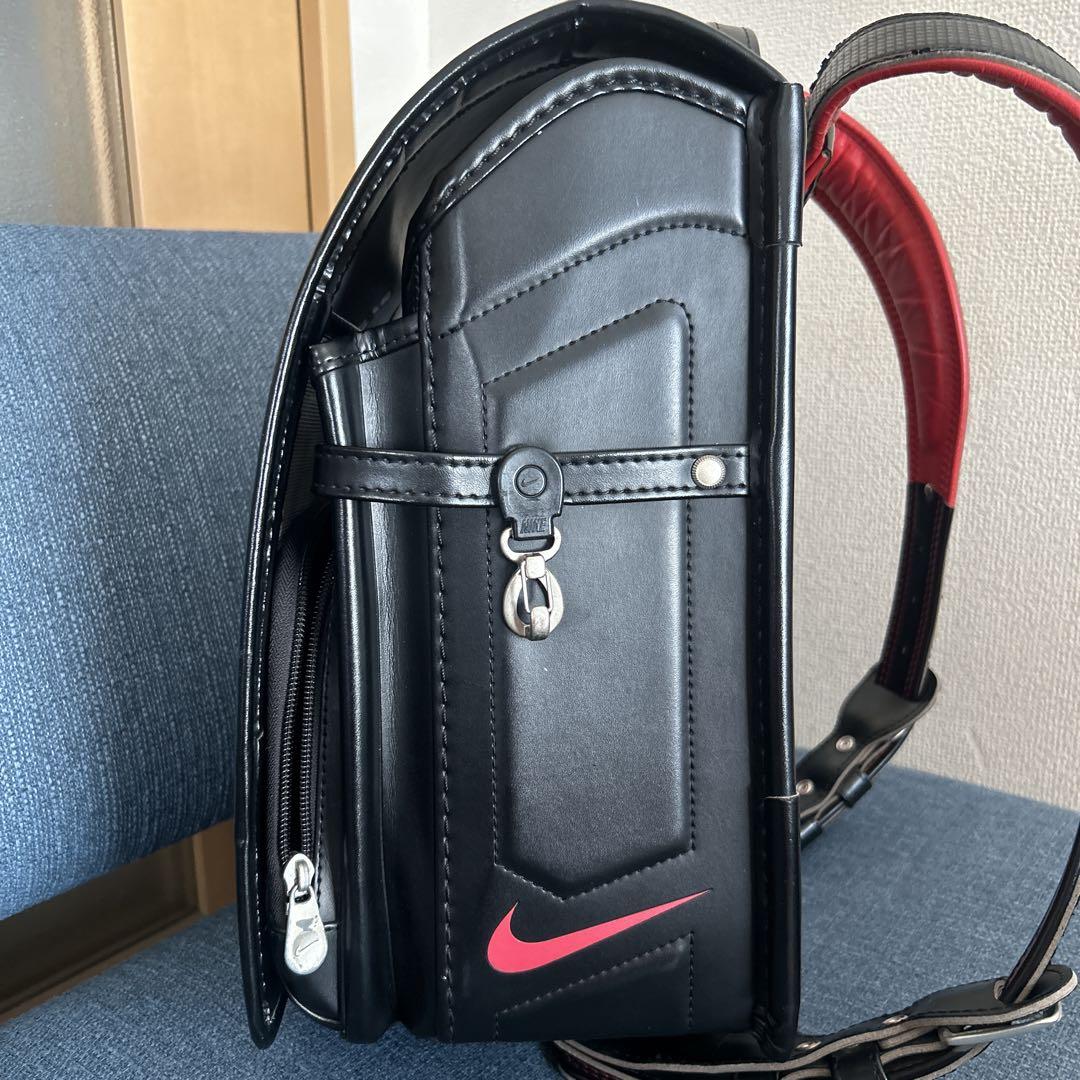 Randoseru Japanese School Bag Kid's Backpack Nike Black Used