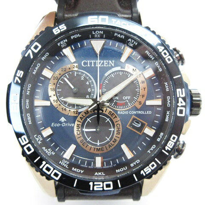 Citizen Watch Eco-Drive Promaster Land Chronograph CB5039-11L Used in Japan