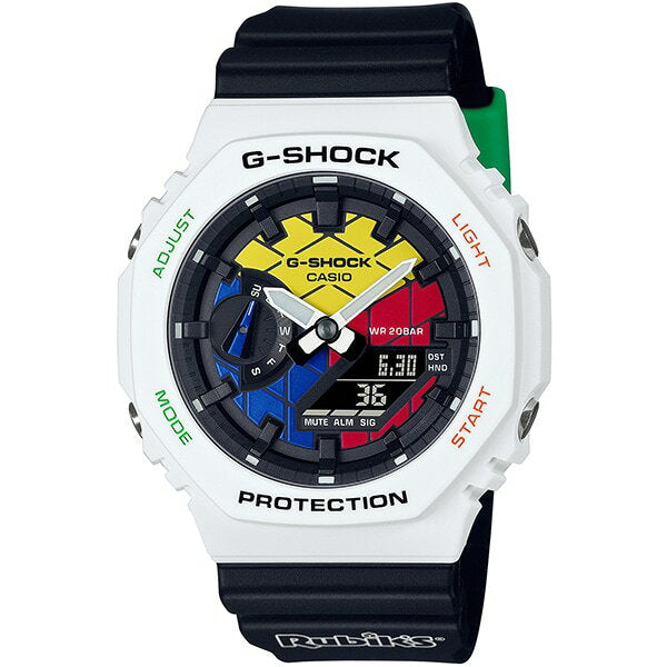 Near Mint Casio Watch G-SHOCK Rubik's Cube Collaboration GAE-2100RC-1AJR Used