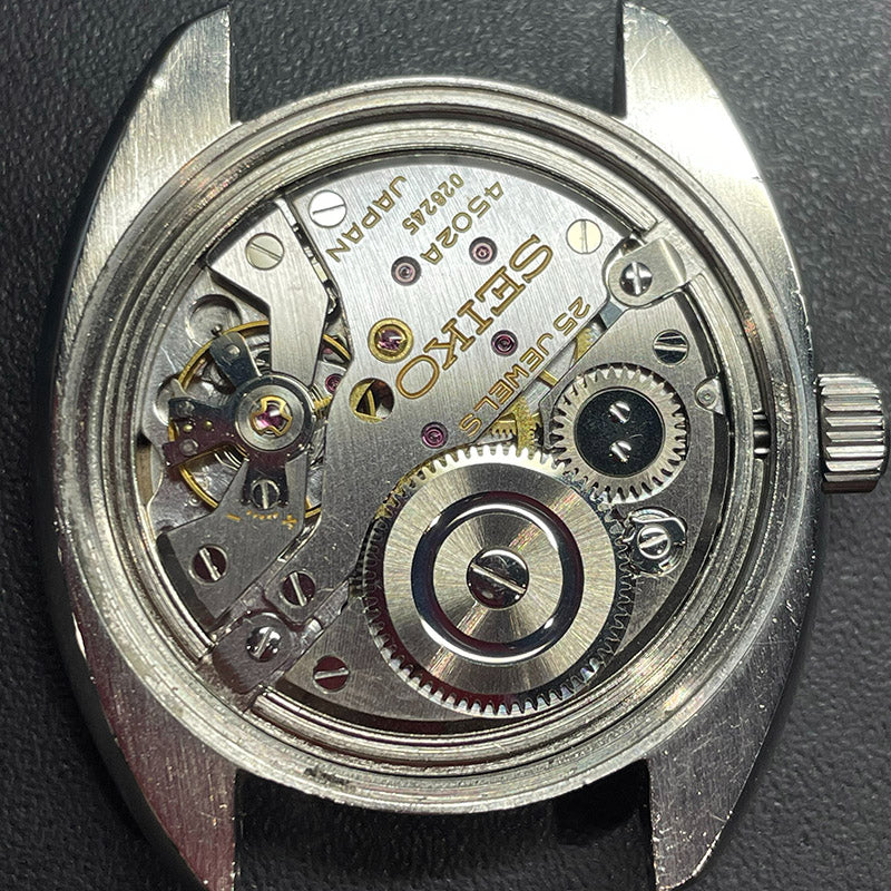 Rare King Seiko 45KS Superior High Beat Chronometer 4502-8010 Men's Silver Used