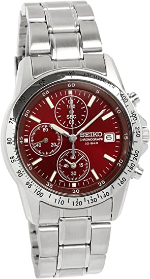 Seiko SPIRIT watch chronograph 10 standard quartz Lumi blight men Japan