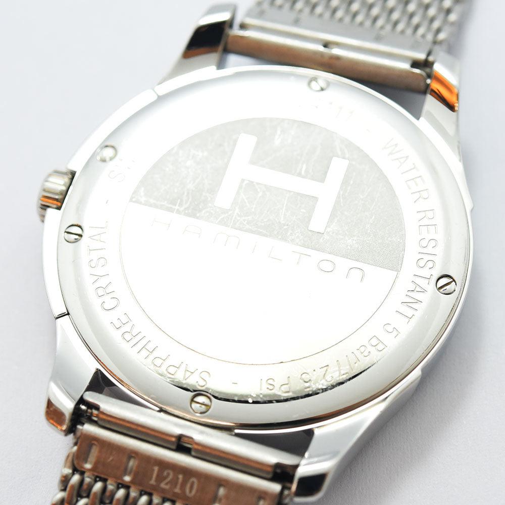 Hamilton Watch Jazzmaster Quartz H324111 SS Used in Japan