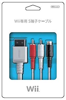 [Used] (Unused/Unopened) S terminal cable for Wii sdt40b8