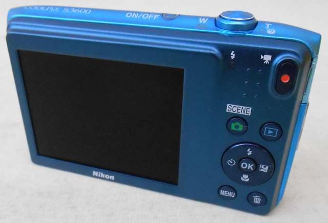 NIKON digital camera model number: COOLPIX S3600 Used in Japan