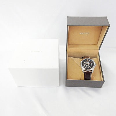 Seiko Watch 6R21-00W0 Brightz automatic chronograph Date Used in Japan