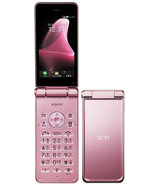 [Used] [Safety Guarantee] AQUOS Mobile 2 601SH [8GB] SoftBank Pink