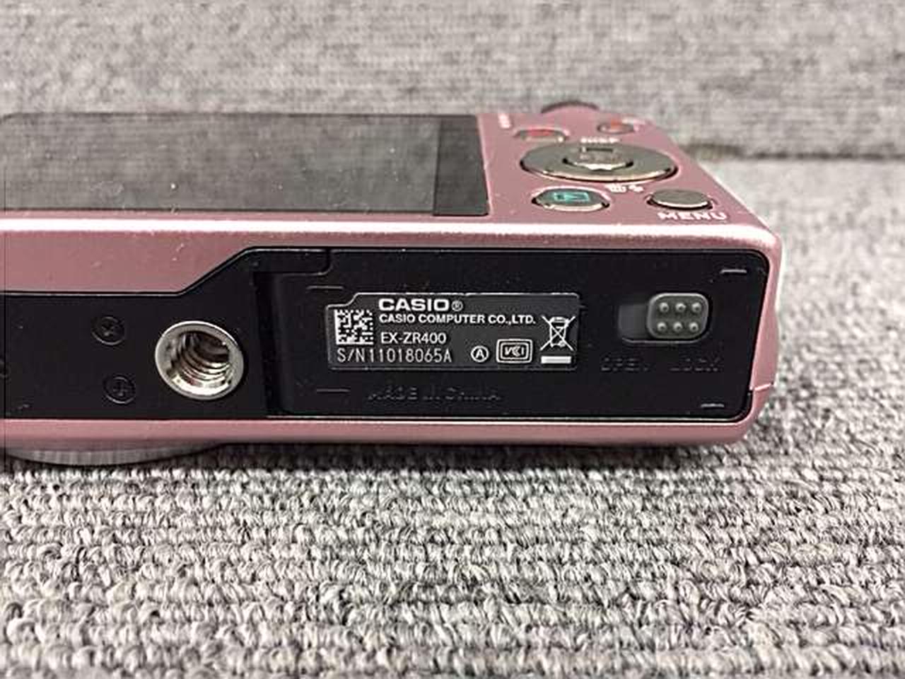 Casio Compact Digital Camera Model number: EX-ZR400 Used in