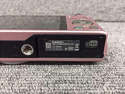 Casio Compact Digital Camera Model number: EX-ZR400 Used in Japan