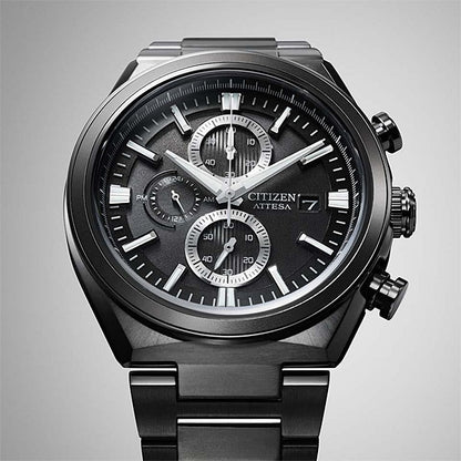 New Citizen ATTESA ACT Line Black Titanium Series Eco Drive CA0835-61H From JPN