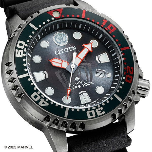 Mint Citizen BN0255-03E PROMASTER MARINE series diver 200m MARVEL Miles Morales