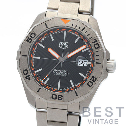 TAG HEUER Aquaracer Bamford Limited Edition WAY208F.BF0638 Men's Titanium Used i